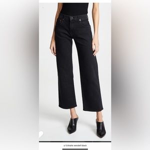 EUC KHAITE Wendell Black Jeans.  Sz 30